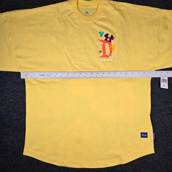 NWT Disney Disneyland Resort Play in Parks Yellow Spirit Jersey Size S - Picture 6 of 11